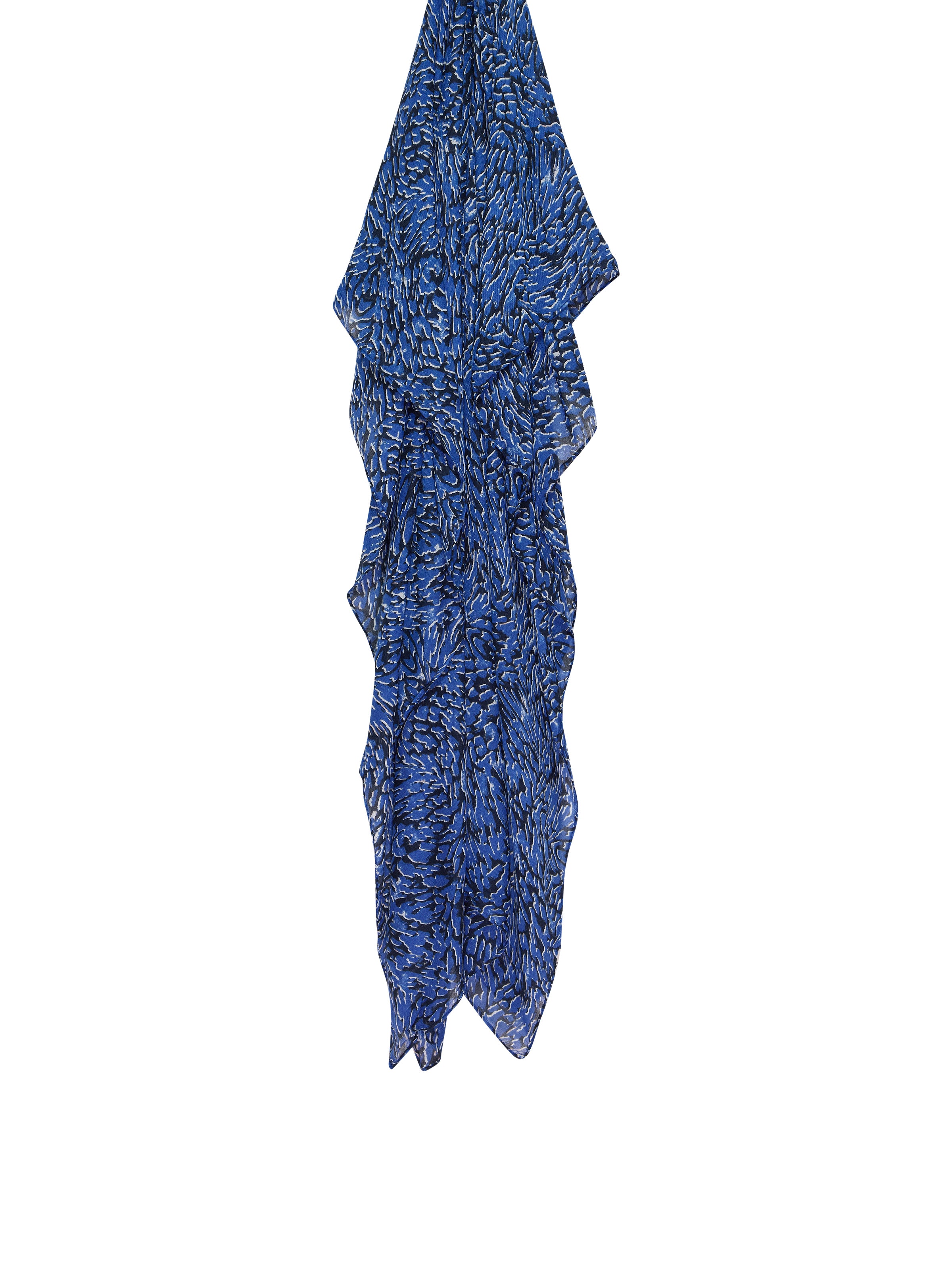 Scarf with dynamic print - Surf