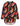 Colourful tunic with semi-transparant border  -Red