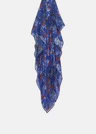 Scarf with print - Bellweather Blue